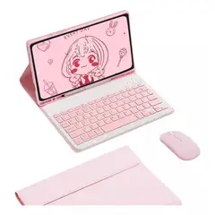 GENERICO - Funda Teclado Mouse Para Samsung Galaxy Tab A7 10.4 Sm-t500