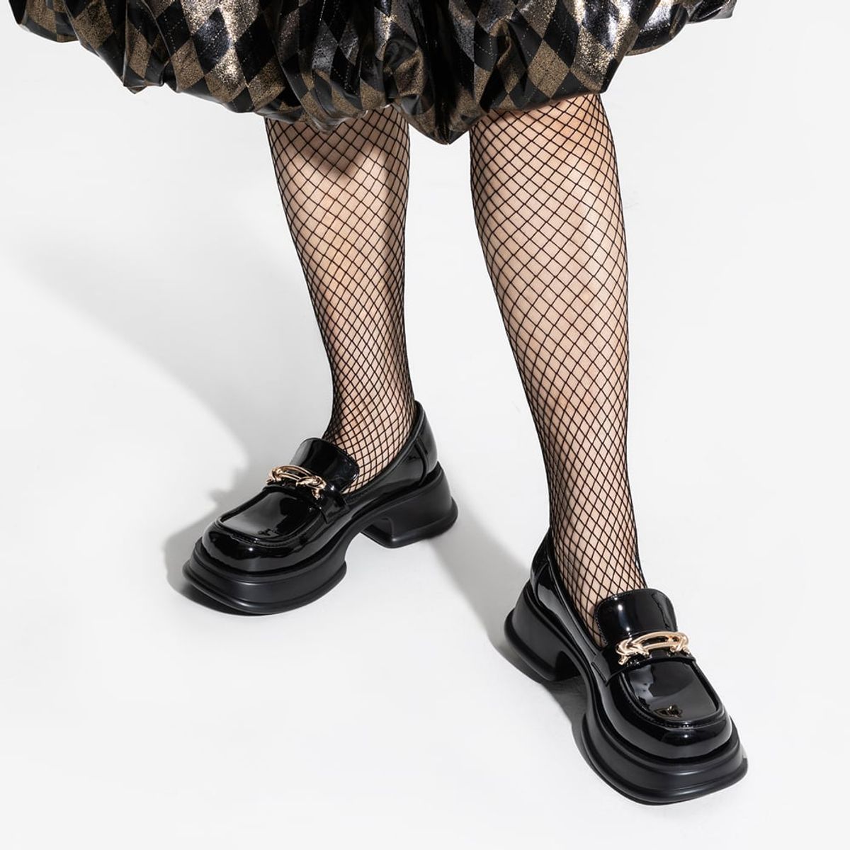 WEIDE - Mocasin Negro Casual Mujer Weide GH113