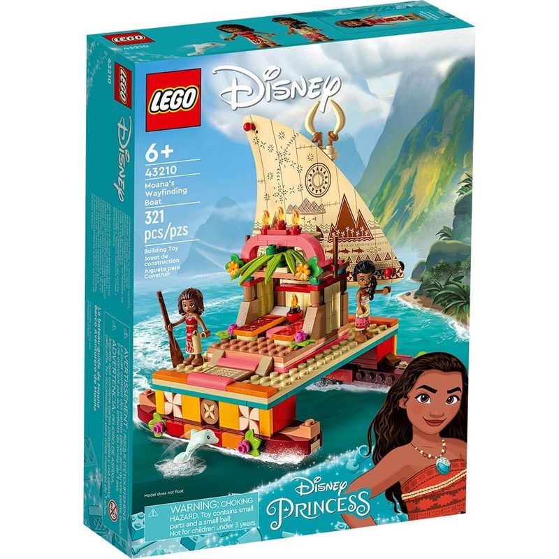 LEGO - Lego Disney Princess 43210  Barco Aventurero De Moana