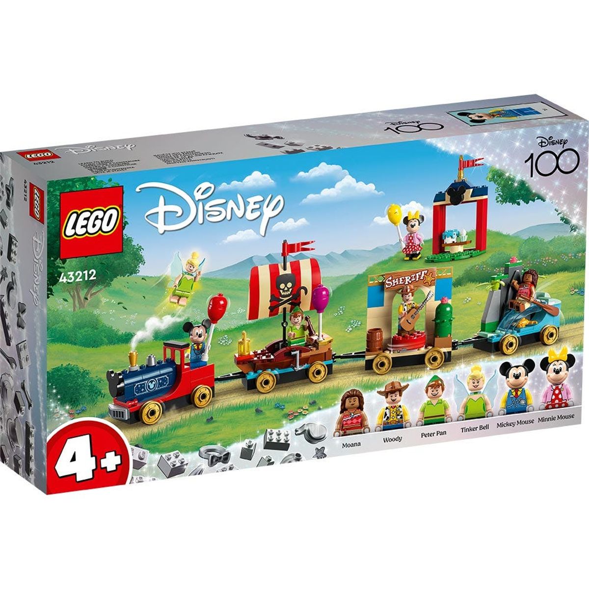 LEGO - Lego Disney Specials 43212  Tren Homenaje A Disney