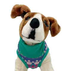 KIMBAPETS - CHALECO PERRO - 90S TURQUESA TALLA S