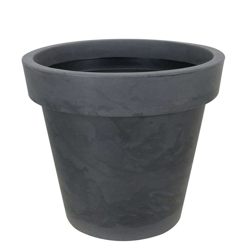 MILK - MACETERO SAMPA ANTIQUE NEGRO L