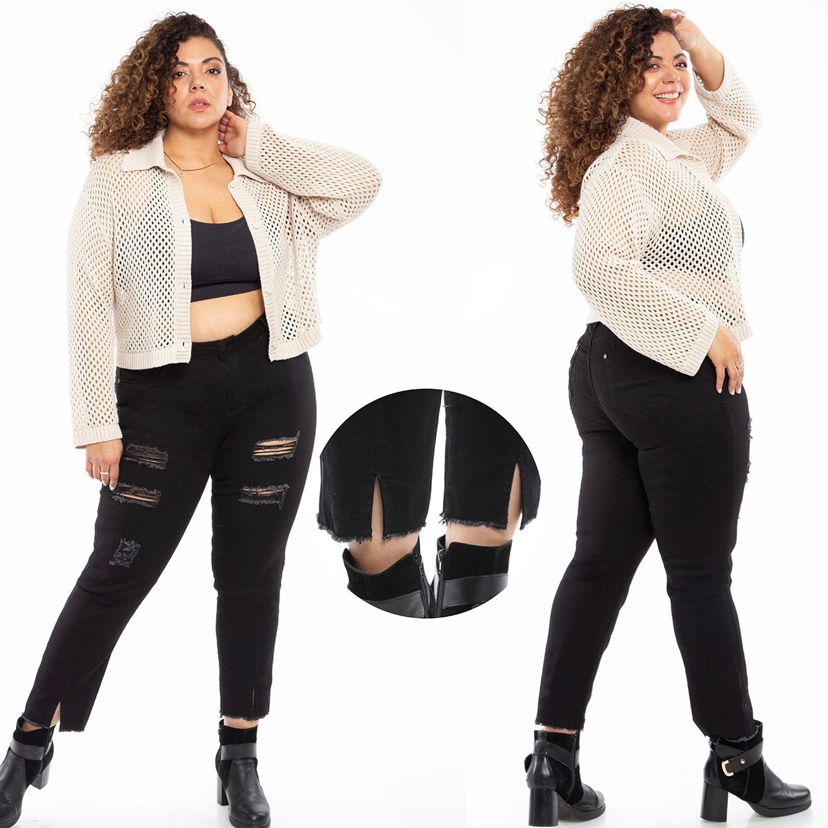 MI COMPRA ONLINE - Jeans Mom Moda Mujer Elasticado