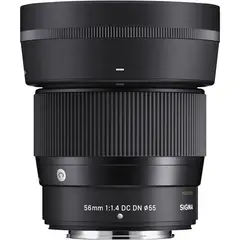 SIGMA - 56 mm f14 DC DN FUJIFILM X Lente contemporánea