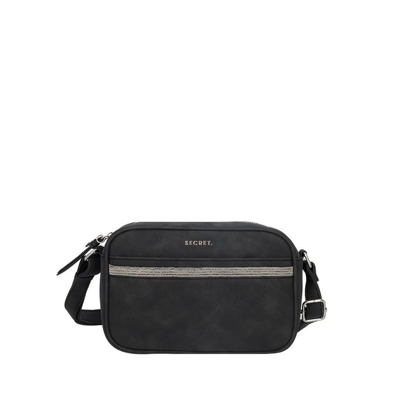 SECRET - Bandolera Secret Palermo FW24 Negro S