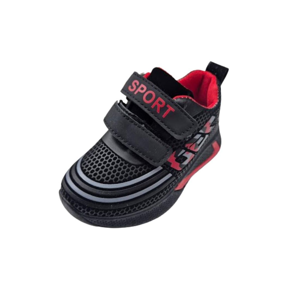 VINNYS OUTLET - Zapatilla Urbana Velcro Negro