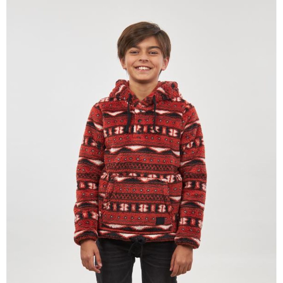 POLEMIC - Poleron niño Polar Shaggy Print Polemic