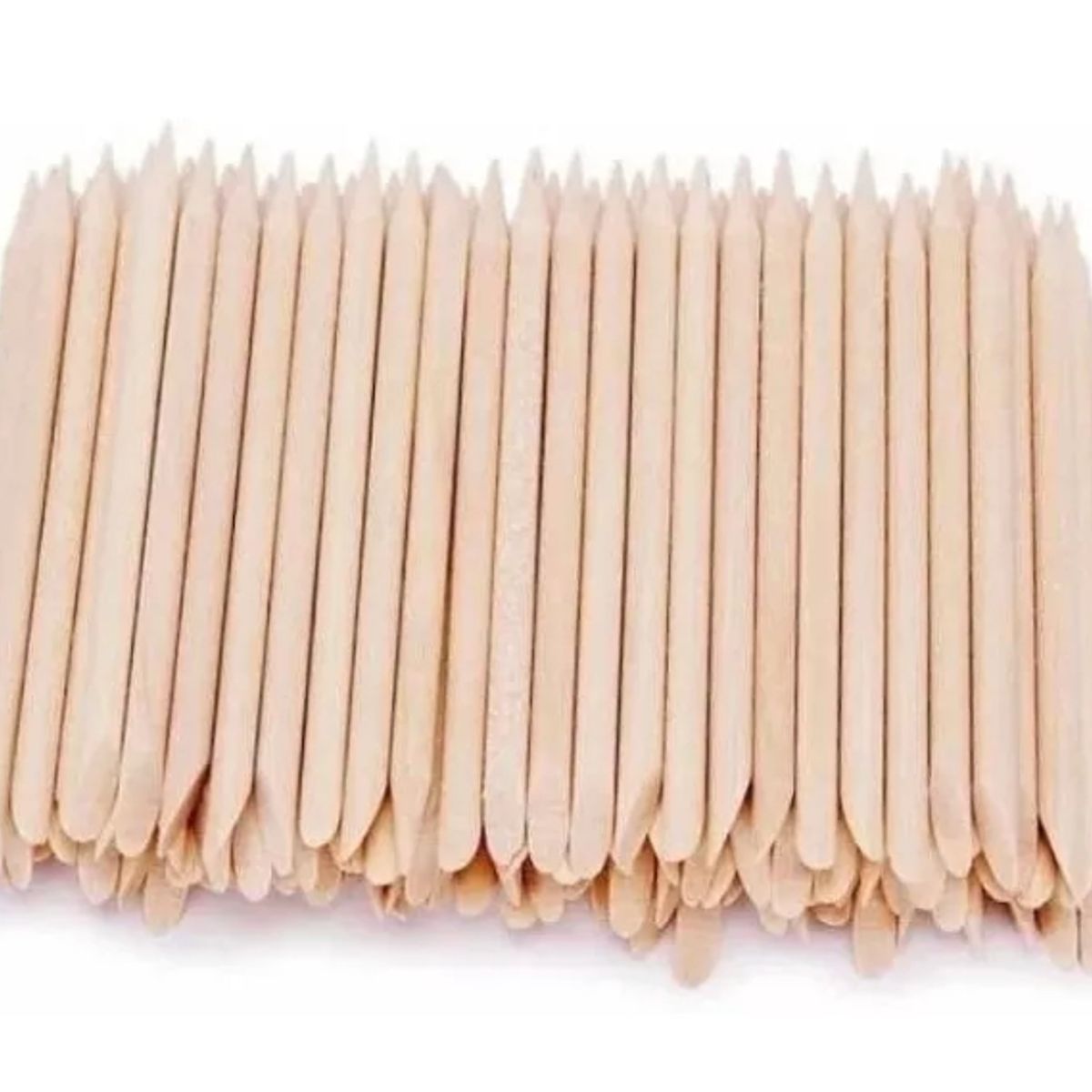 GENERICO - Palito De Naranjo Pack 100 Repujador De Cutícula