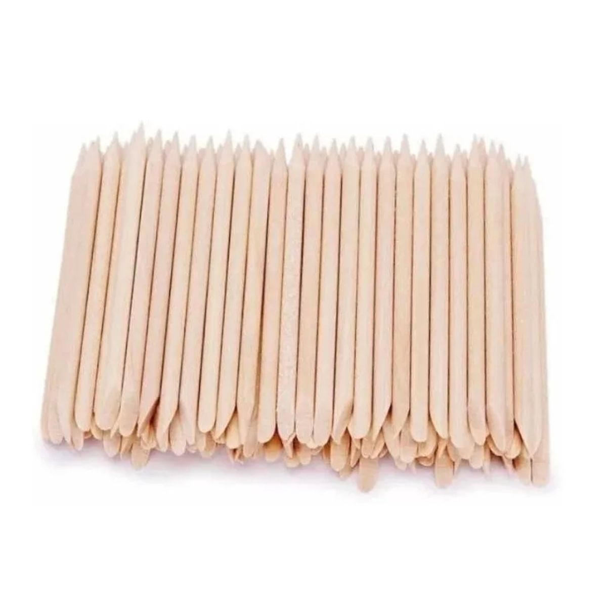 GENERICO - Palito De Naranjo Pack 100 Repujador De Cutícula