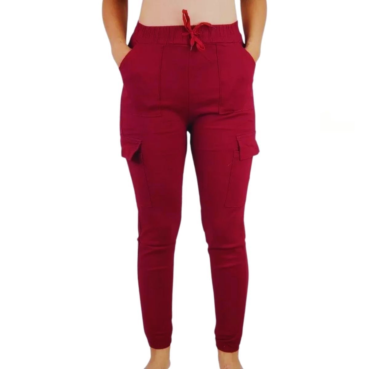 LOOK SHOP - Leggins Tela Jeans Pantalón Frizado Invierno Elasticado 108