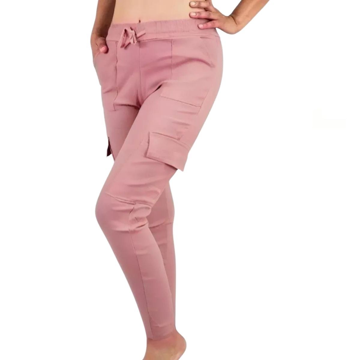 LOOK SHOP - Leggins Tela Jeans Pantalón Frizado Invierno Elasticado 108