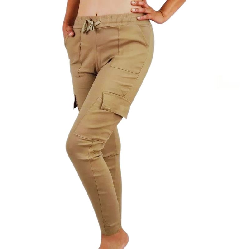MPROPIA - Leggins Tela Jeans Pantalón Frizado Invierno Elasticado 108