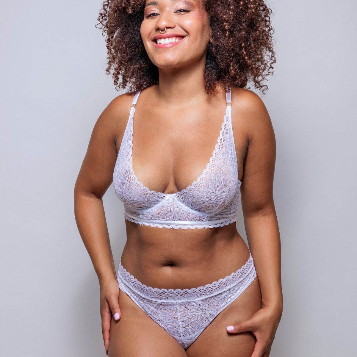 TUPPE - CONJUNTO DE ENCAJE NAPOLES TUPPÉ