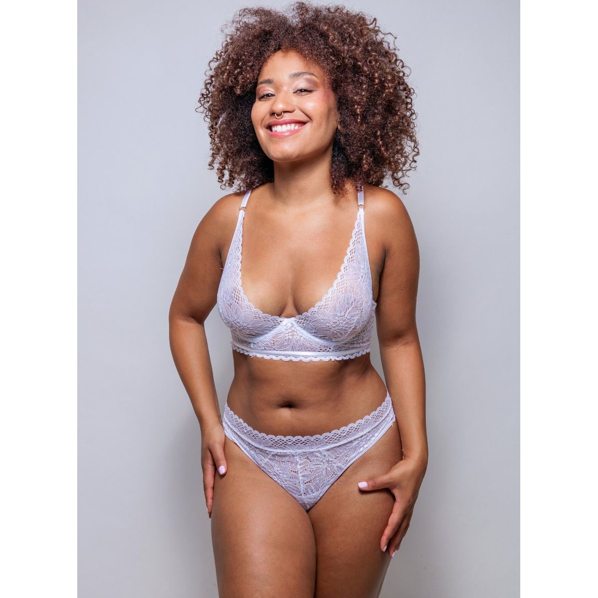 TUPPE - CONJUNTO DE ENCAJE NAPOLES TUPPÉ