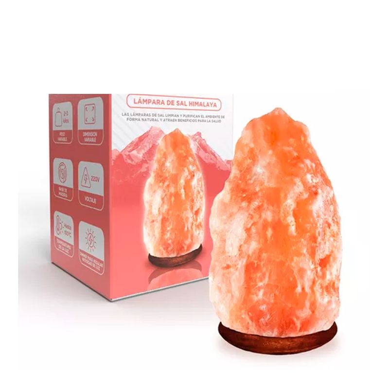 GENERICO - Iluminacion De Sal Himalaya Regulable