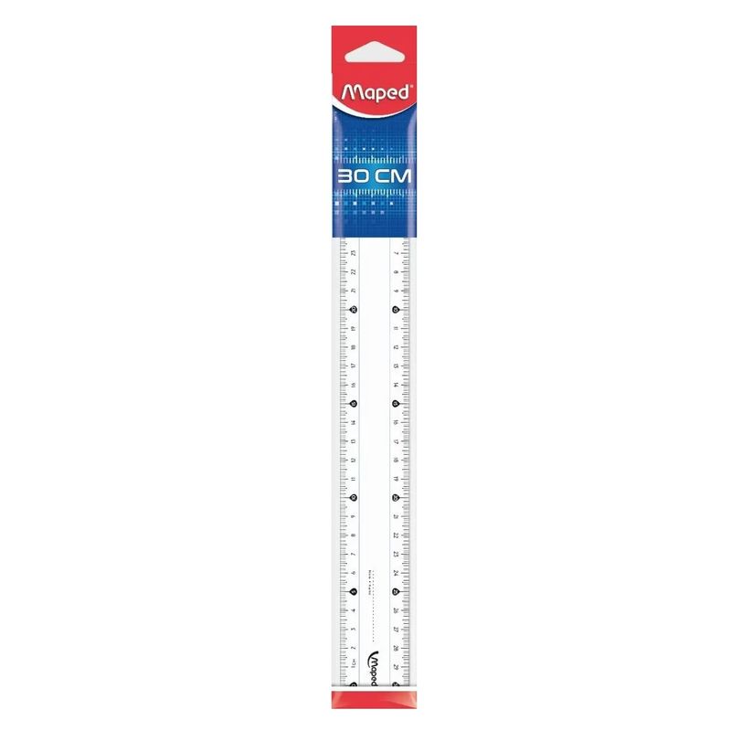 MAPED - Regla plástica 30cm