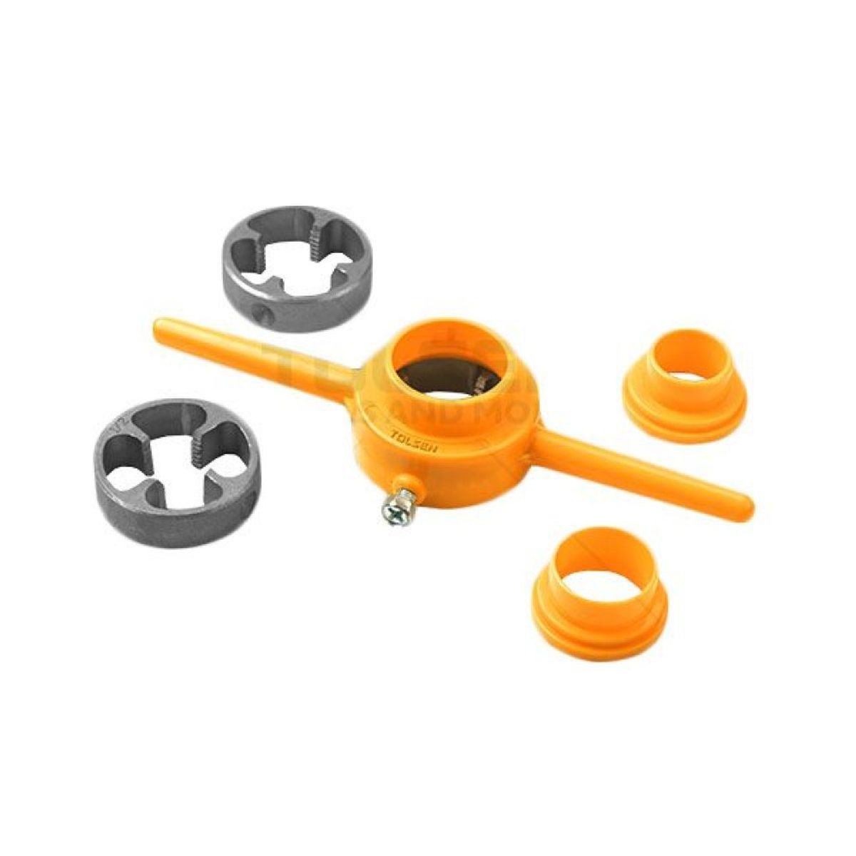 TOLSEN - Juego para hacer roscas tuberías de PVC Tolsen 1/2″  3/4″  1″  TOLSEN