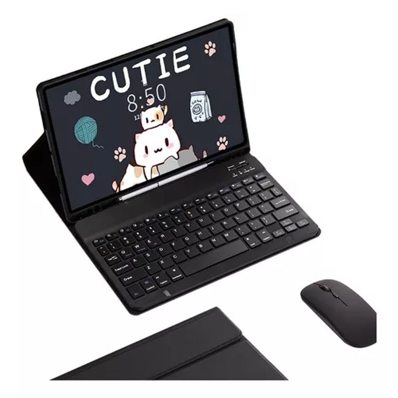 GENERICO - Funda Teclado Mouse Para Samsung Galaxy Tab A7 10.4 Sm-t500