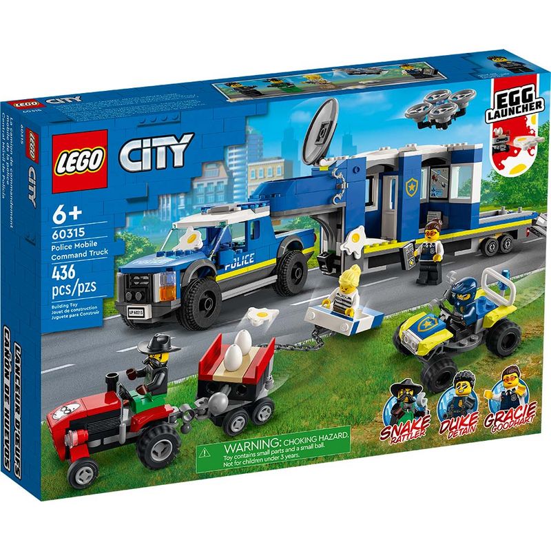 LEGO - Set De Construccion Lego  Central Móvil De Policía  60315