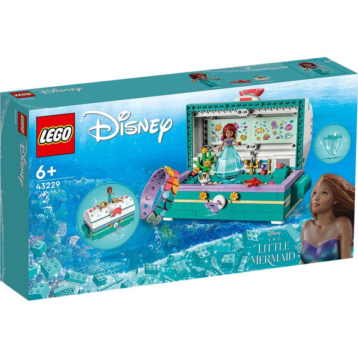 LEGO - Lego Disney Specials (43229) Cofre De Tesoros De Ariel