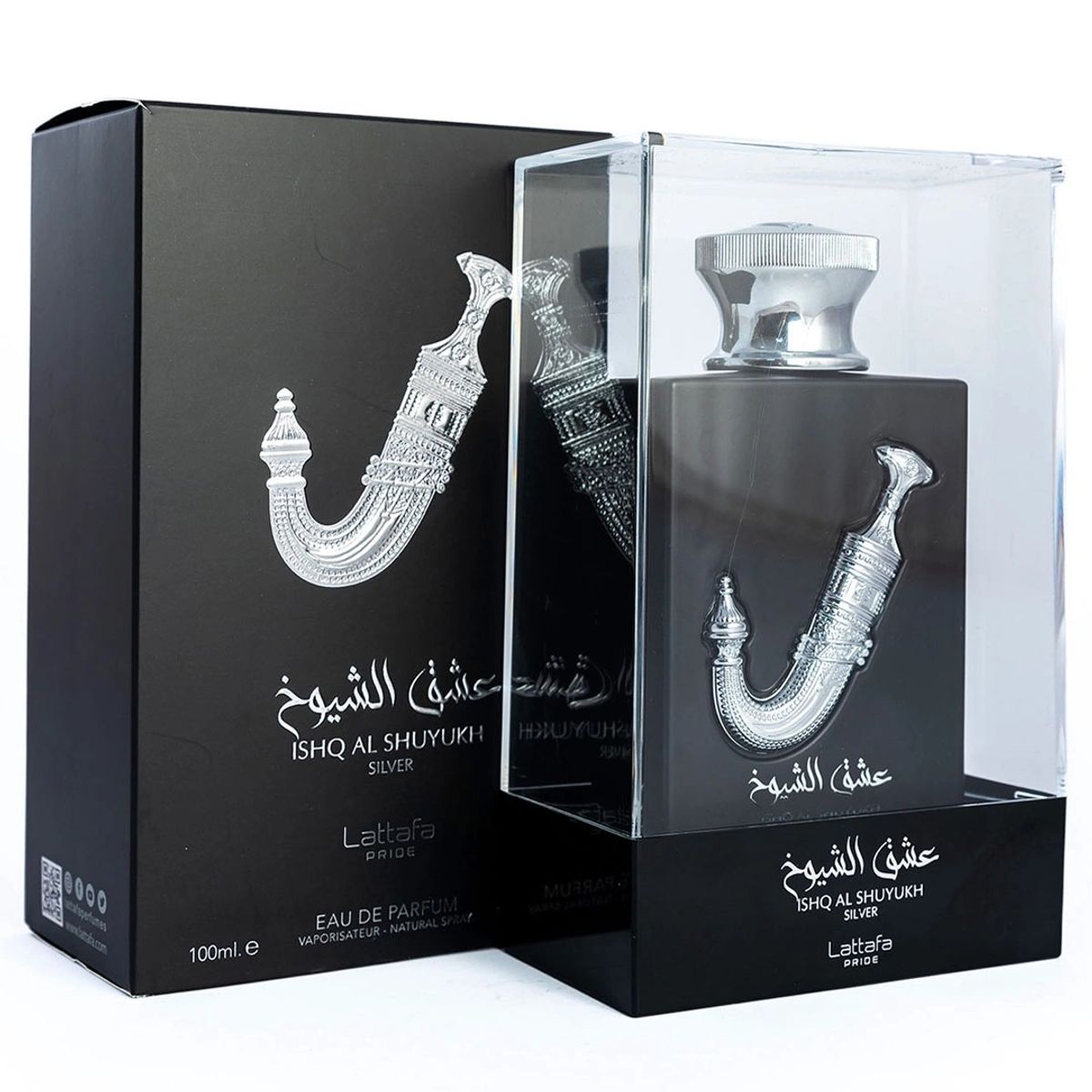LATTAFA - Perfume Lattafa Pride Ishq Al Shuyukh Silver EDP 100 Ml