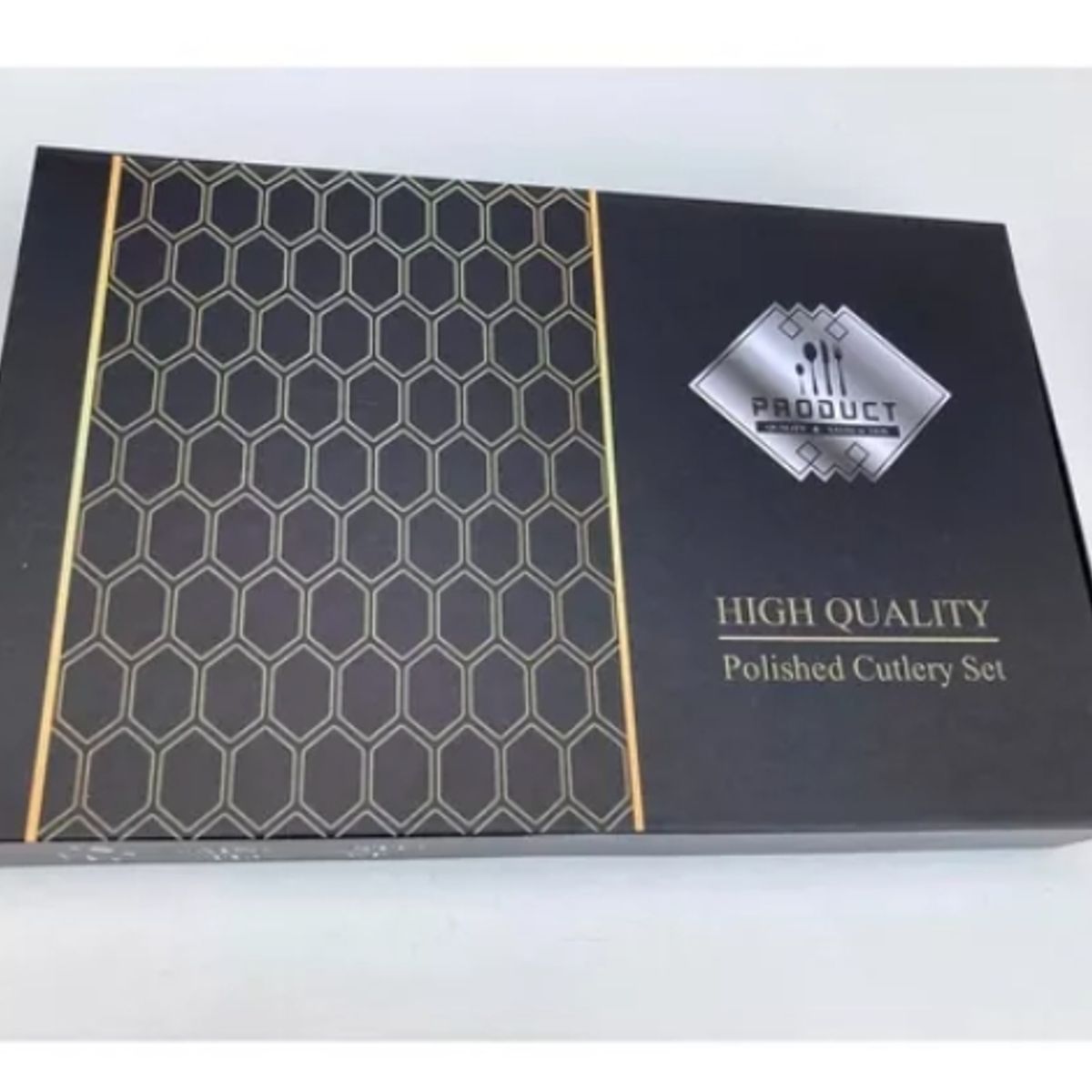 GENERICO - Juego De Cubiertos Acero Inoxidable 24 Piezas Color Plateado