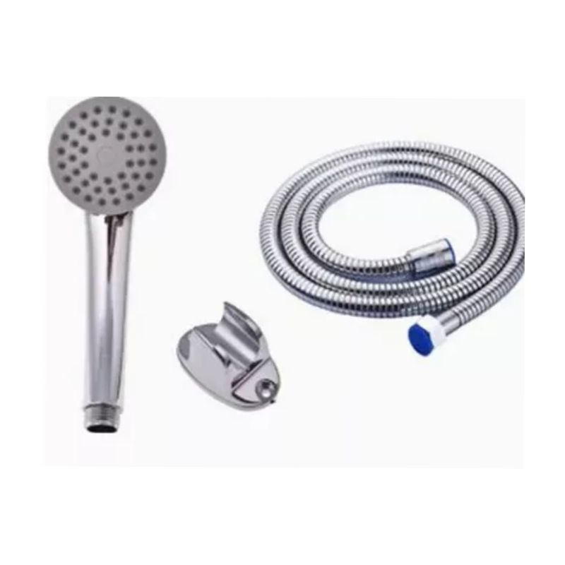 GENERICO - Conjunto De Ducha 3 Pcs Cabezal Manguera 1.5 M Base