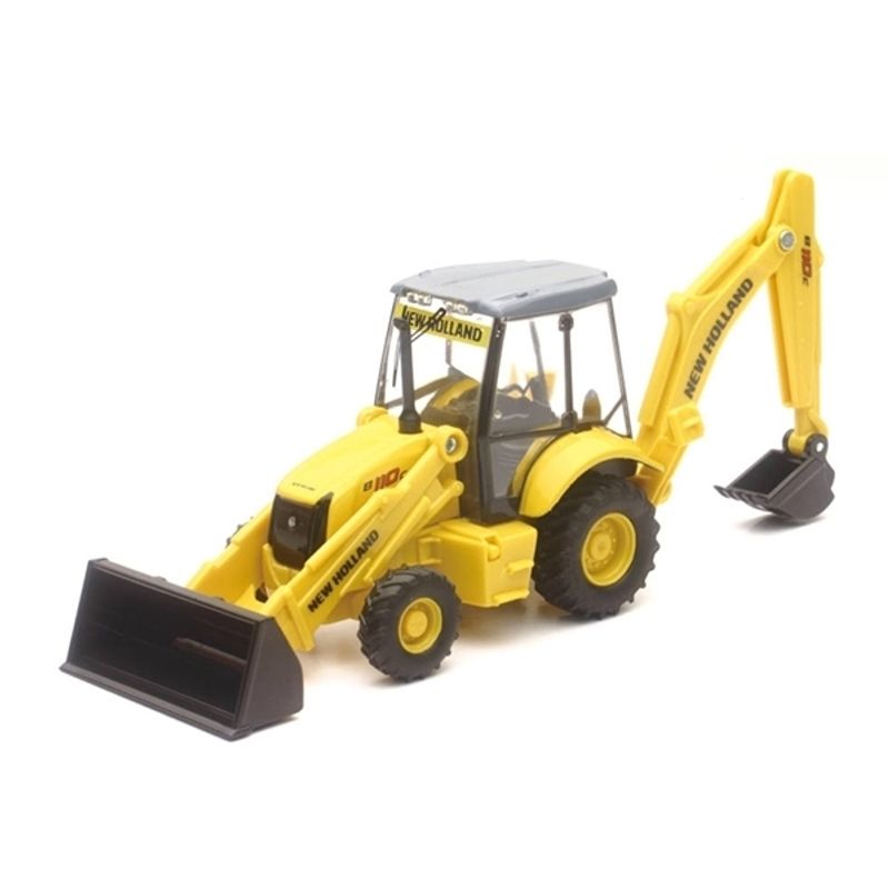 GENERICO - NEWRAY 32143 D C NEW HOLLAND CONSTRUCTION TRACTOR W BACKHOE