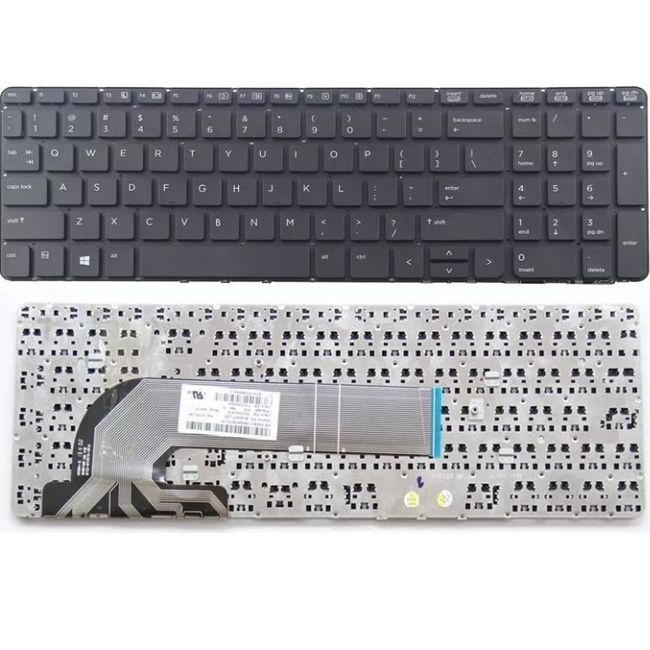 HP - Teclado Hp Ingles Negro 721520-001
