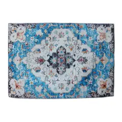 HOME REPUBLIC - Alfombra Vintage Garuz 200x300 Azul