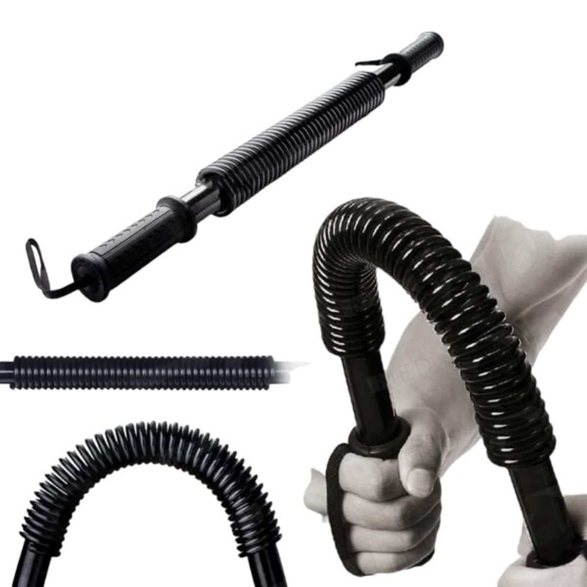 GENERICO - Barra Torsion Muscular 50 Kg Ejercicio Brazo Fitness GENERICO