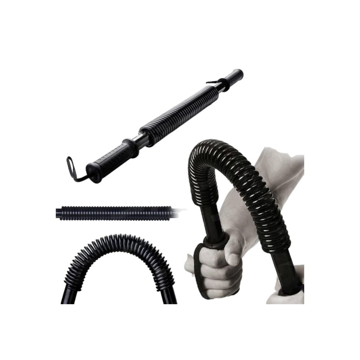 GENERICO - Barra Torsion Muscular 50 Kg Ejercicio Brazo Fitness GENERICO