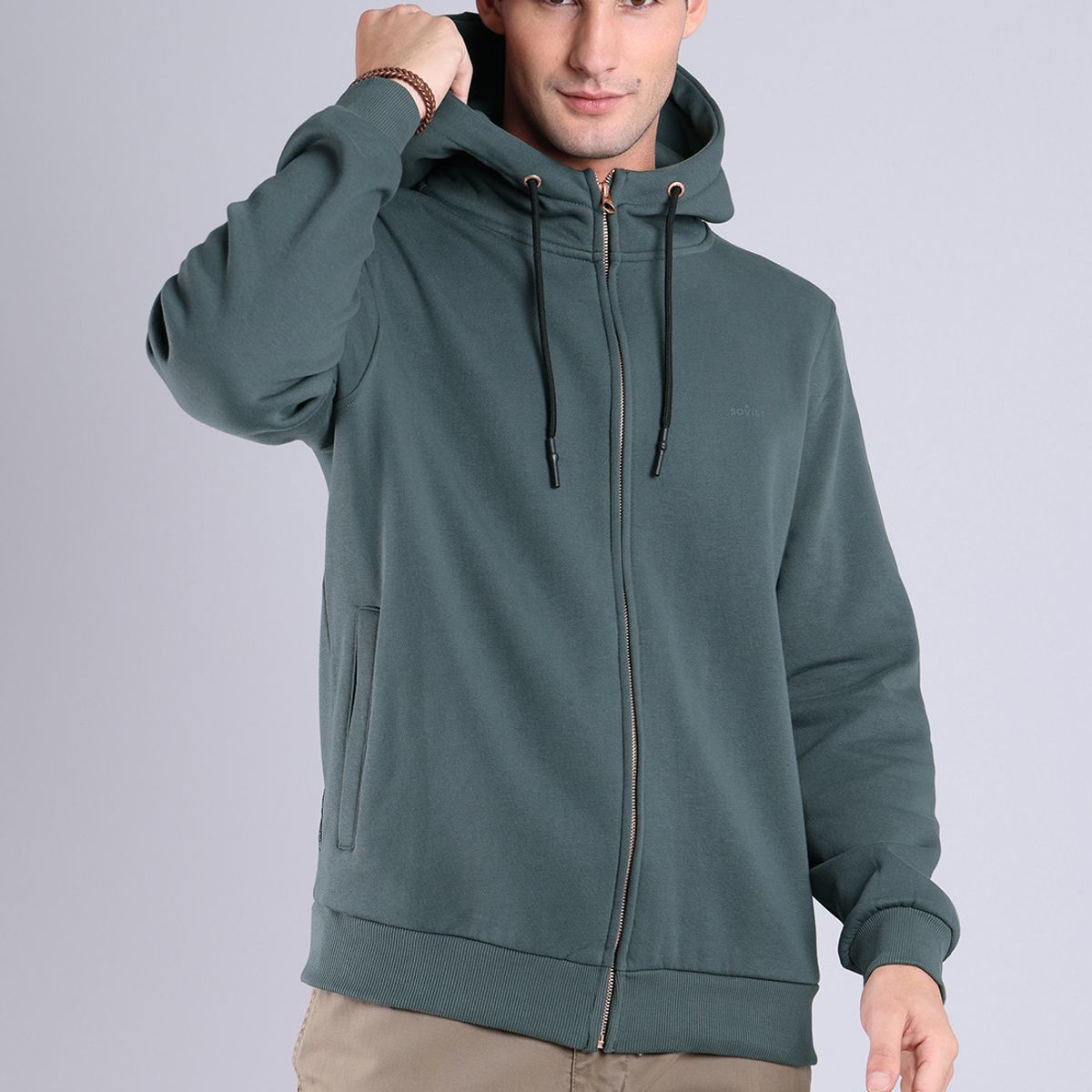 SOVIET - Poleron con Gorro Hombre Soviet SOVIET