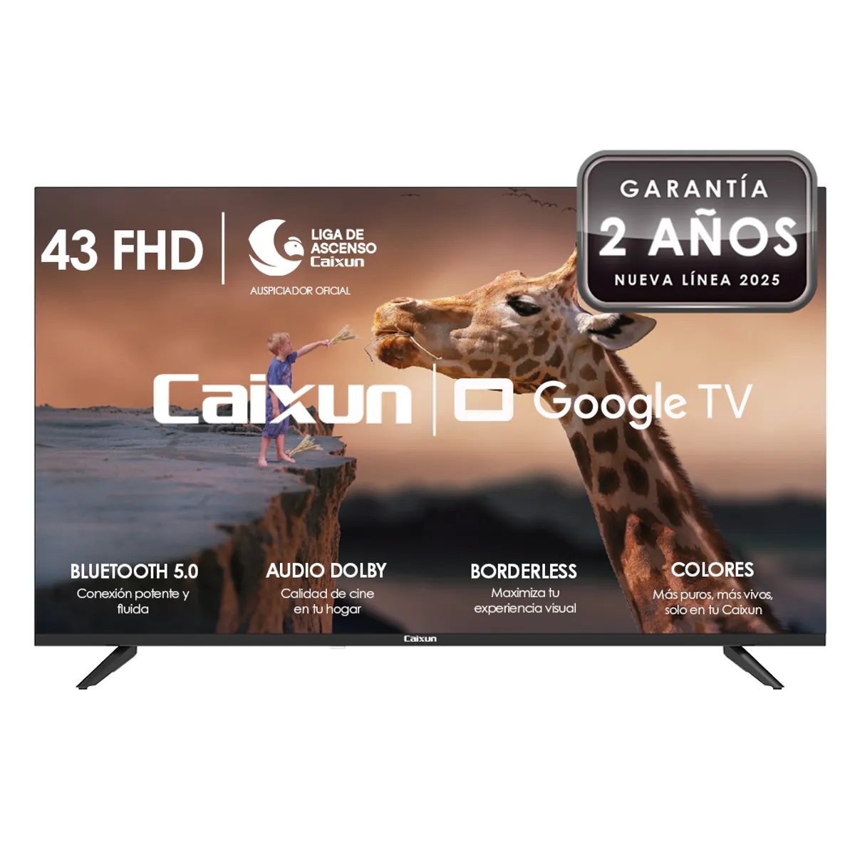 CAIXUN - Smart TV Caixun LED 43 FHD Google TV C43V1FG