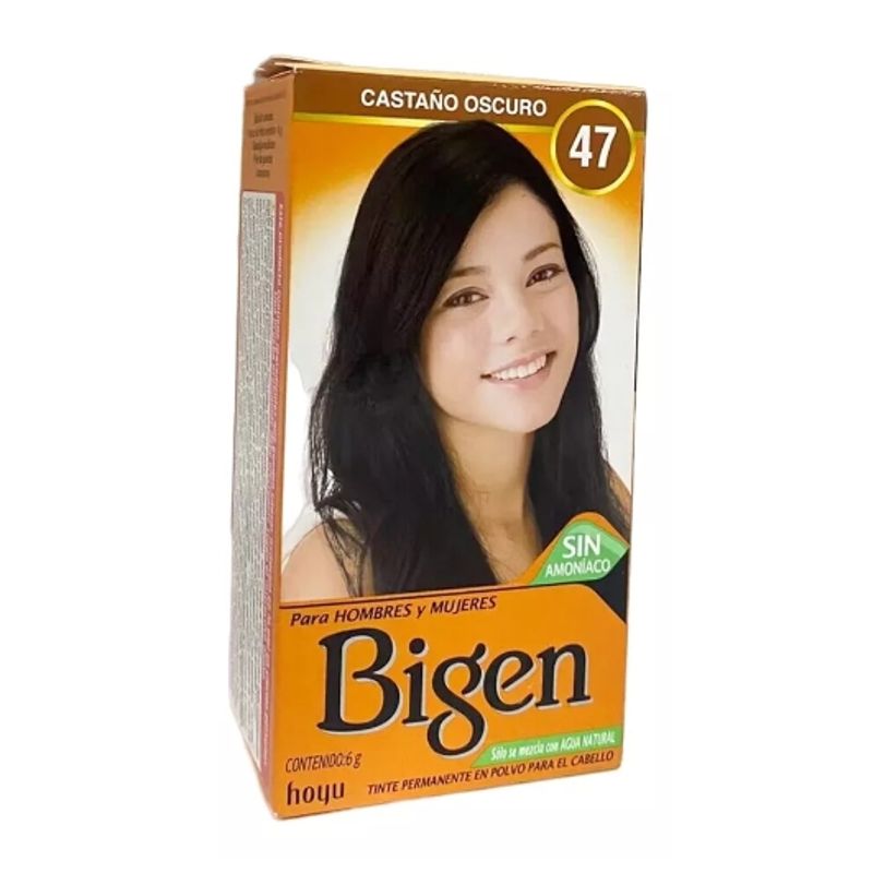 GENERICO - Tinte En Polvo Para Cabellos Y Cejas Bigen 6g