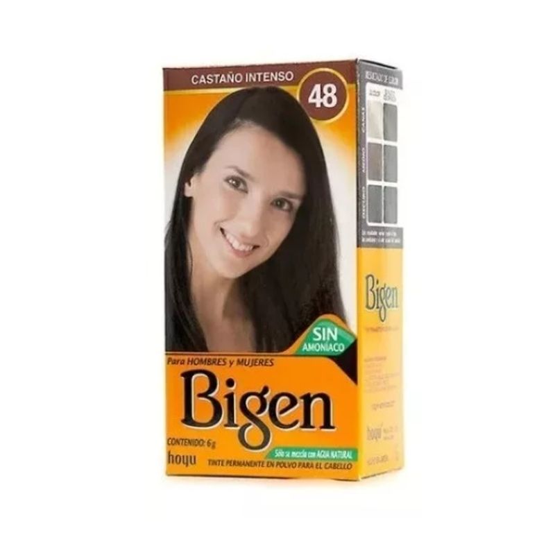 GENERICO - Tinte En Polvo Para Cabellos Y Cejas Bigen 6g