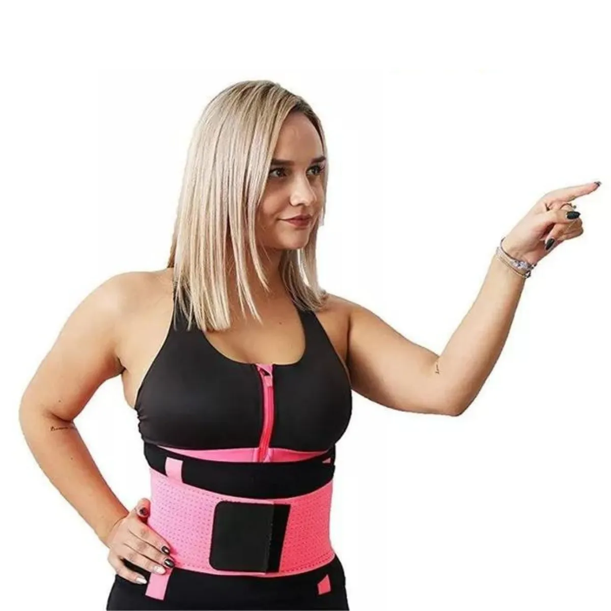 GENERICO - Faja Cinturón Levanta Peso Mujer