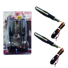 OEM - LUZ INTERMITENTE PARA MOTO DUO COLOR KICRY 15 LED