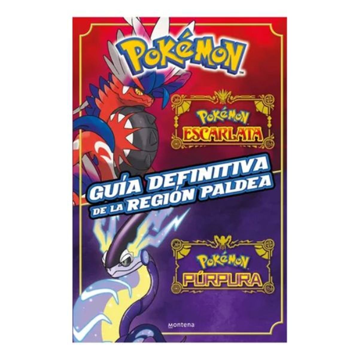 MONTENA - Guía Región Paldea Pokémon Escarlata  Pokémon Púrpura