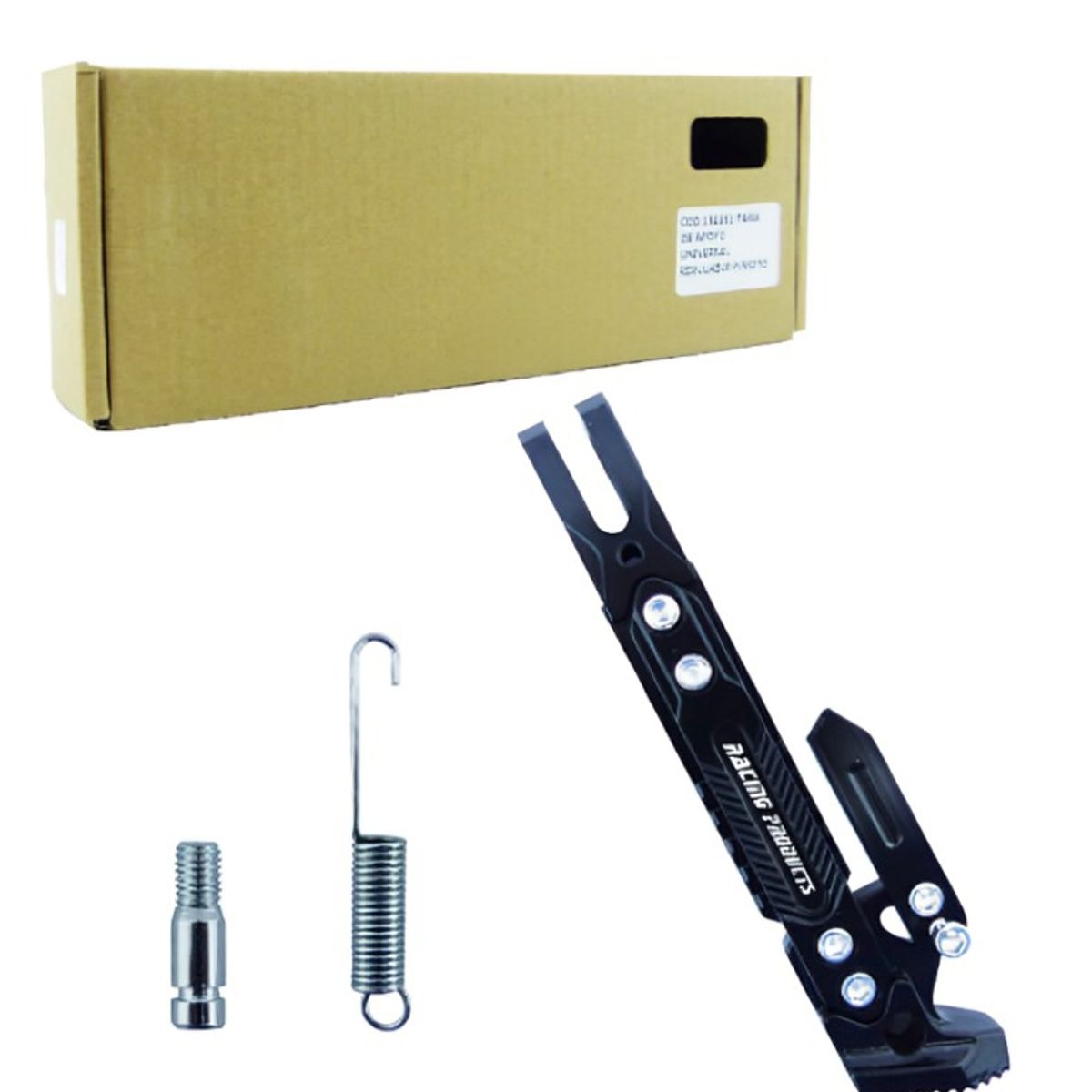 OEM - PATA DE APOYO PARA MOTO UNIVERSAL REGULABLE RACING