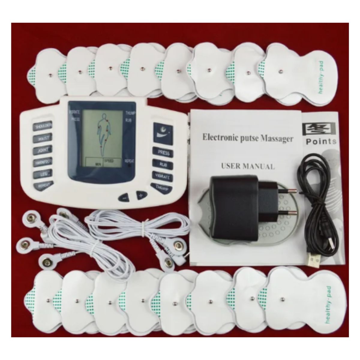 GENERICO - Masajeador Electrofísico con Parches