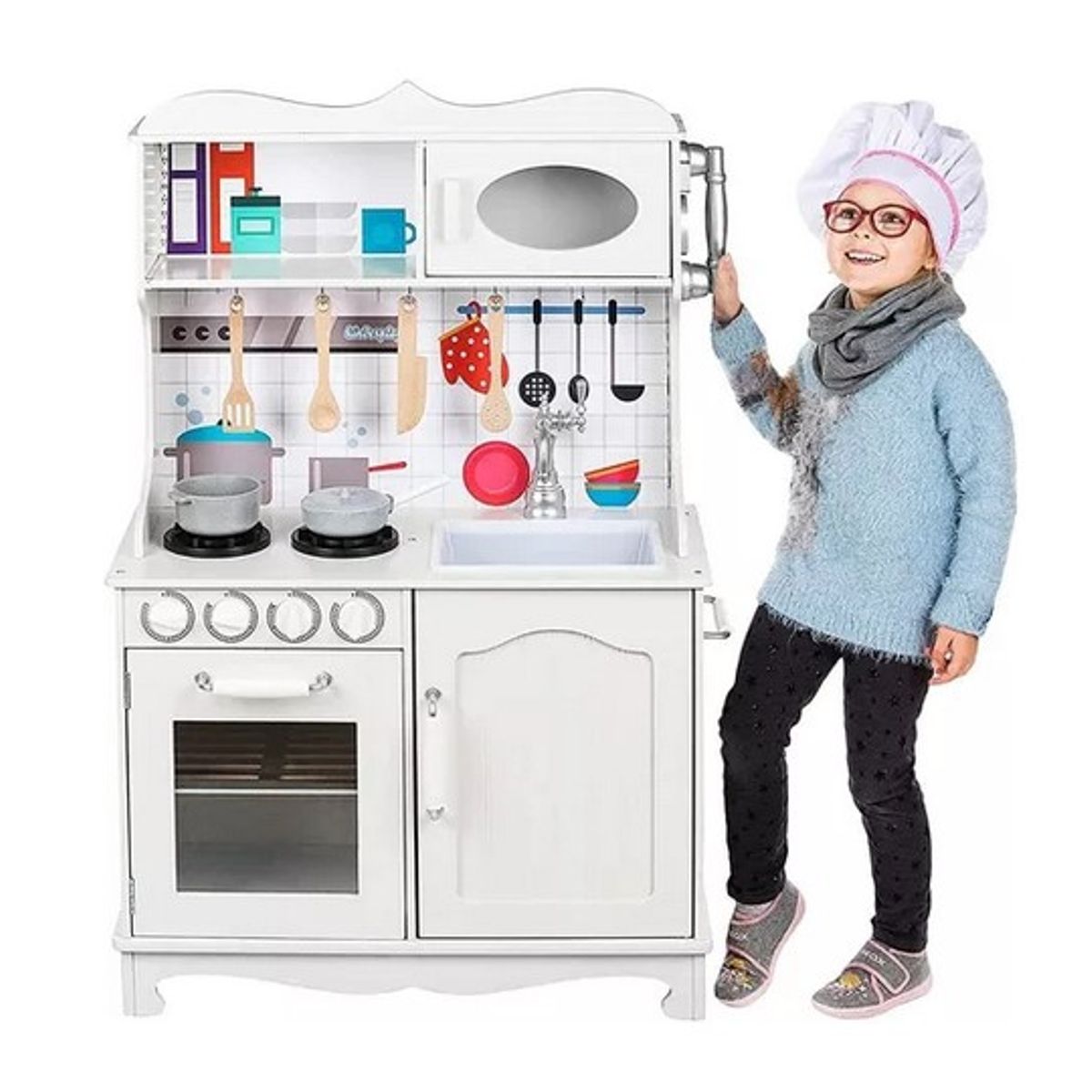JUGUETON - Cocina Madera Juguete Antonia