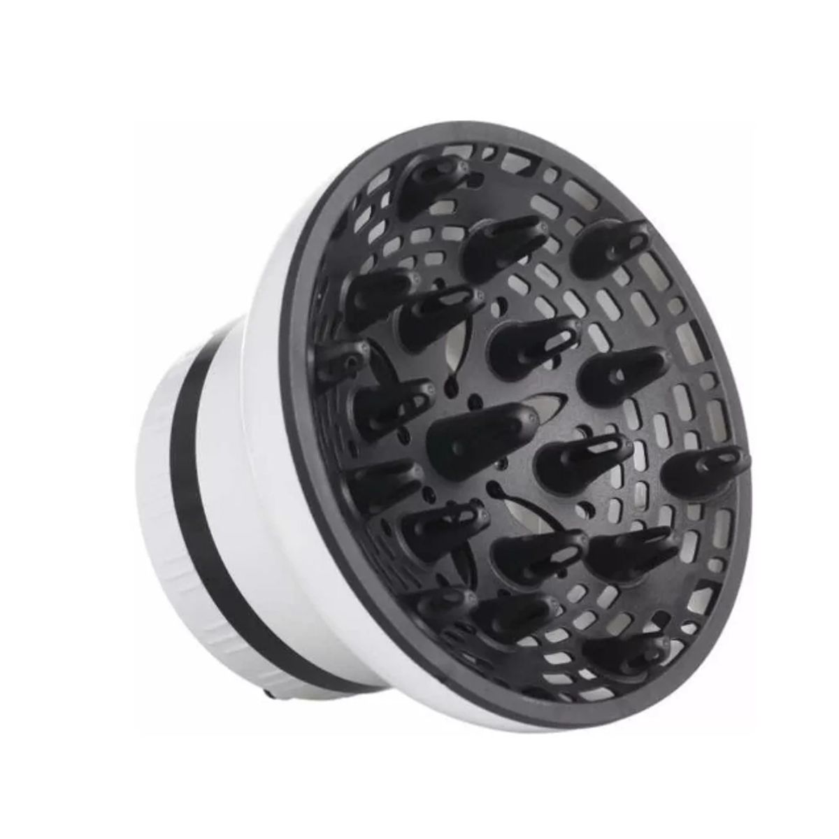 GENERICO - Difusor Silicona Universal Para Secador De Pelo BLANCO