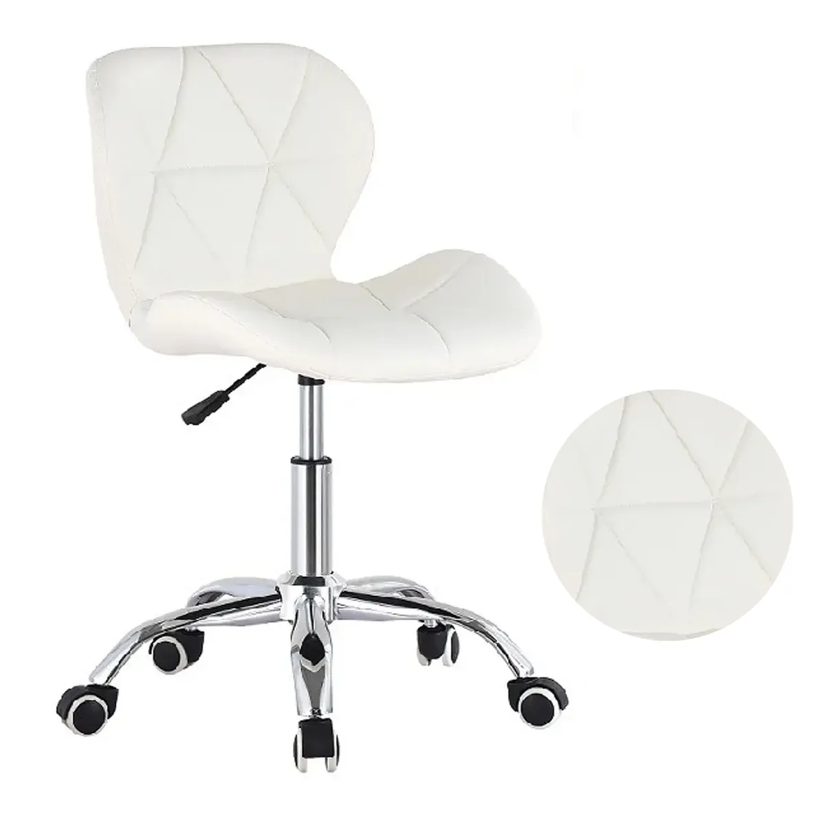 PANDALINO - Silla de escritorio Rubik  Blanca/ Pandalino - Blanco