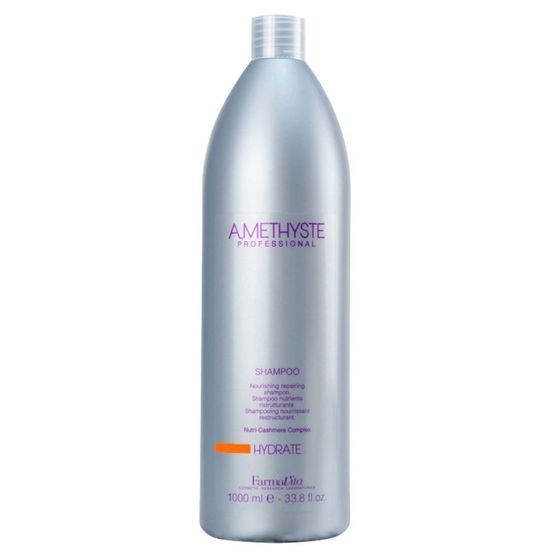 FARMAVITA - Shampoo Hydrate Amethyste Farmavita 1000ml Nutre Cabello Debil Seco