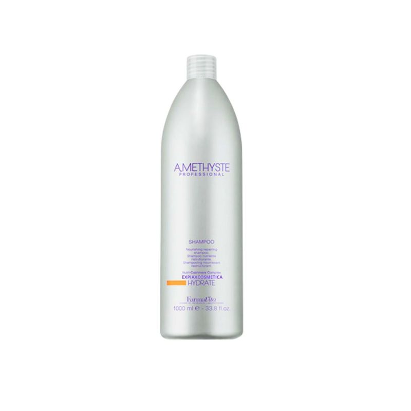FARMAVITA - Shampoo Hydrate Amethyste Farmavita 1000ml Nutre Cabello Debil Seco