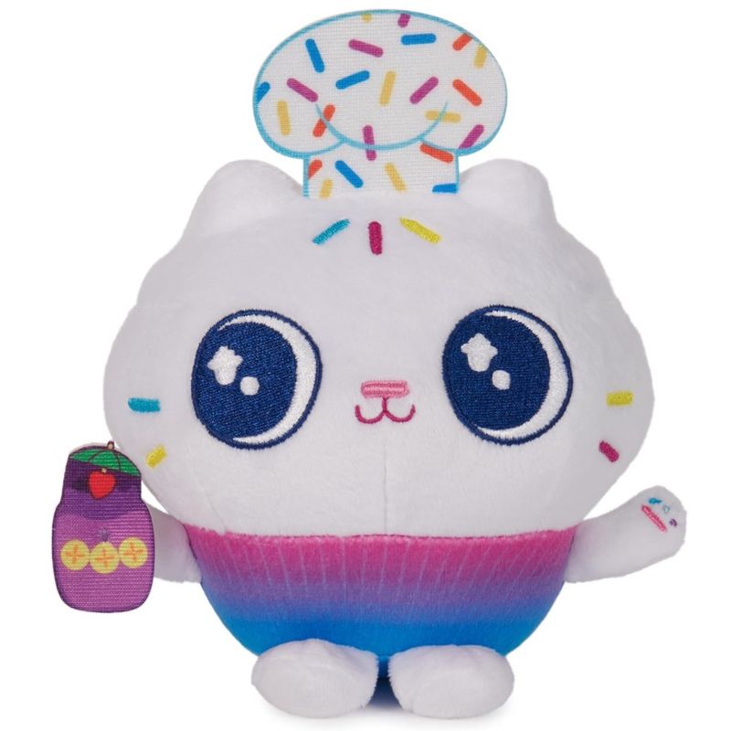 LA CASA DE GABBY - Gabby’s Dollhouse Peluche Fiesta Gatástica 20 Cm. Cakey Cat