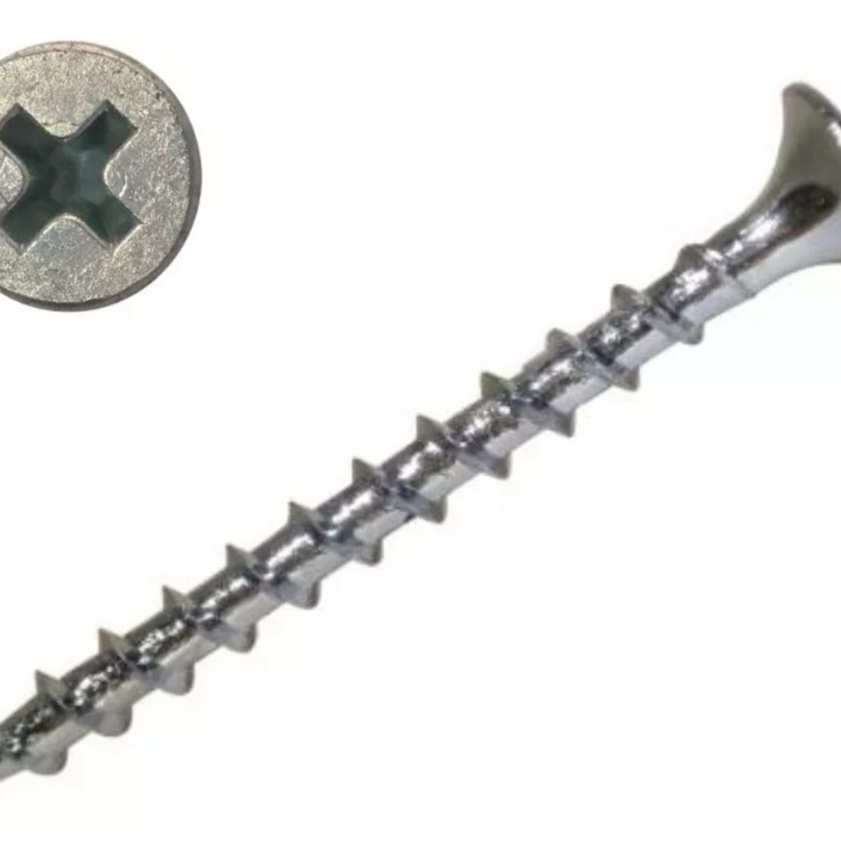 GENERICO - Tornillo CRS Volcanita  6X1 5/8 zincado 1000 unidades