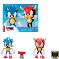 SONIC - Pack 2 Figuras Classic 10 Cm. - Y Mighty
