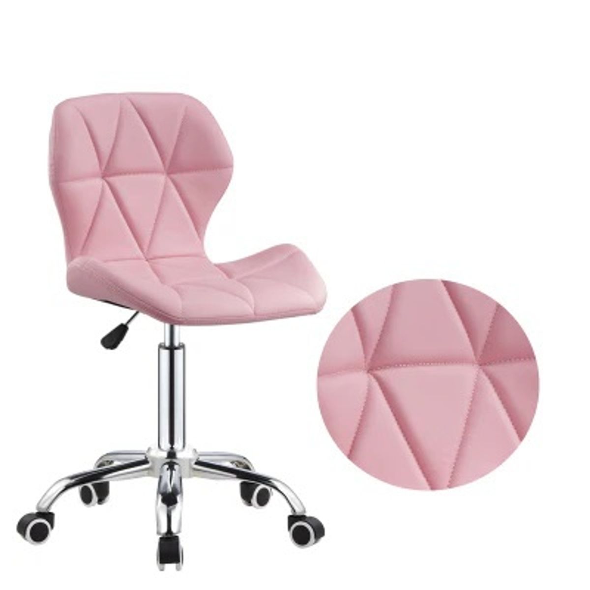 PANDALINO - Silla de escritorio Rubik Rosada  Pandalino